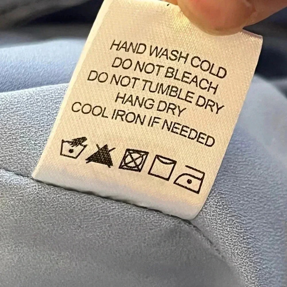 Lovers + Friends Hadid Gown BabyBlue XS Off the Shoulder Cocktail Special event - Picture 8 of 9